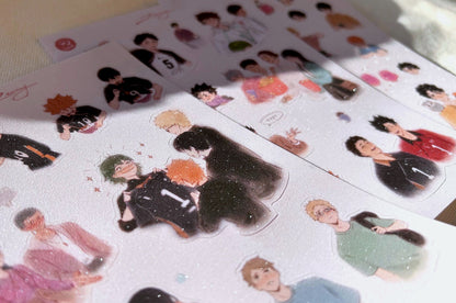 Haikyuu Sticker Sheets